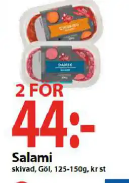 MaxiMat Töcksfors Salami tilbud