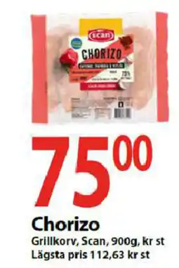 MaxiMat Töcksfors Chorizo tilbud