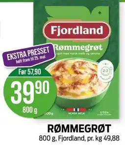 Kiwi Rømmegrøt tilbud