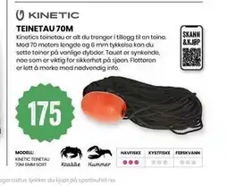 Sport Outlet TEINETAU 70M tilbud