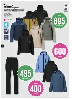 Sport Outlet ALLVÆRSJAKKE/BUKSE tilbud