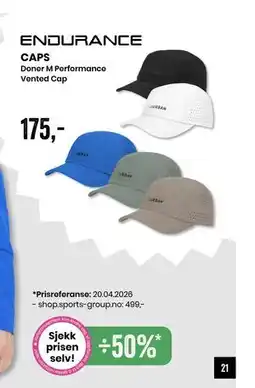 Sport Outlet CAPS tilbud