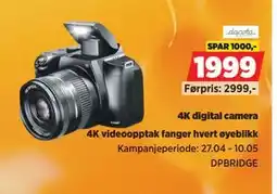 POWER 4K digital camera tilbud