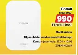 POWER Mobil skriver tilbud