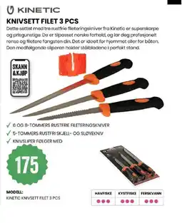 Sport Outlet Knivsett filet tilbud
