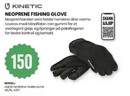 Sport Outlet Neoprene fishing glove tilbud