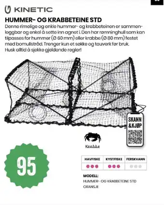 Hummer- og krabbeteine STD