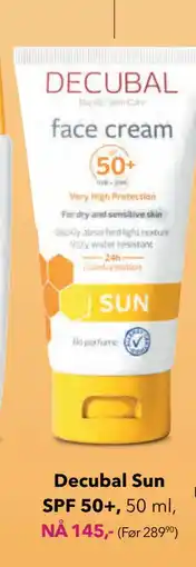 Apotek 1 Decubal Sun SPF 50+ tilbud