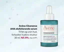 Apotek 1 Avène Cleanance AHA eksfolierende serum tilbud