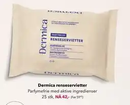 Apotek 1 Dermica renseservietter tilbud