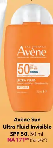 Apotek 1 Avène Sun Ultra Fluid Invisible SPF 50 tilbud