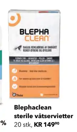 Apotek 1 Blephaclean sterile våtservietter tilbud
