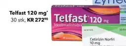 Apotek 1 Telfast 120 mg tilbud
