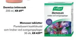 Apotek 1 Menosan tabletter tilbud