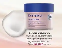 Apotek 1 Dermica ansiktskrem tilbud