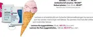 Apotek 1 Lactrase Go tyggetabletter tilbud