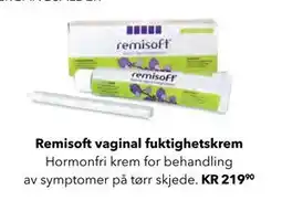 Apotek 1 Remisoft vaginal fuktighetskrem tilbud