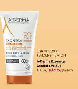 Apotek 1 A-Derma Exomega Control SPF 50+ tilbud