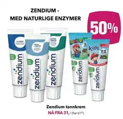 Apotek 1 Zendium tannkrem tilbud