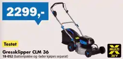 Biltema Gressklipper CLM 36 tilbud