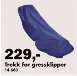 Biltema Trekk for gressklipper tilbud
