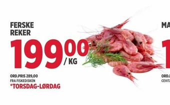 Jacobs Ferske reker tilbud