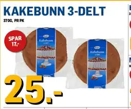 Price Lagerbutikk Kakebunn 3-delt tilbud