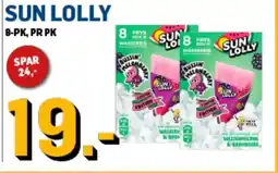 Price Lagerbutikk Sun lolly tilbud