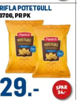Price Lagerbutikk Rifla potetgull tilbud