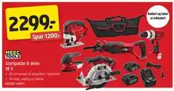 Jula Startpakke 8 deler 18 V tilbud