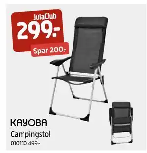 Campingstol, Medlemspris