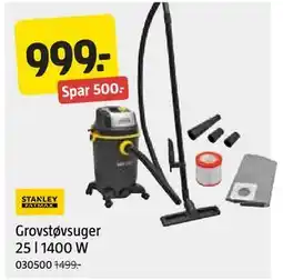 Jula Grovstøvsuger 25 l 1400 W tilbud