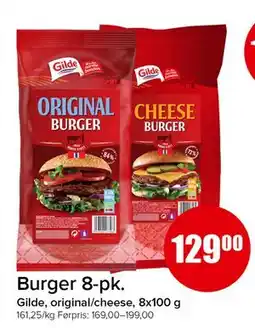 Spar Burger 8-pk tilbud