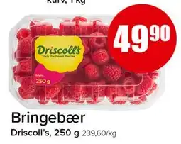 Spar Bringebær tilbud