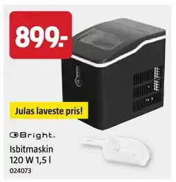 Jula Isbitmaskin 120 W 1,5 l tilbud