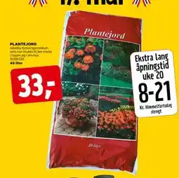 jem & fix PLANTEJORD tilbud