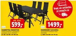 jem & fix HAGESTOL KINGSTON tilbud