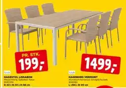 jem & fix HAGEBORD VERMONT tilbud