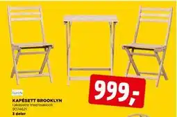 jem & fix KAFÉSETT BROOKLYN tilbud