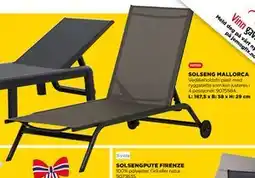 jem & fix SOLSENG MALLORCA tilbud