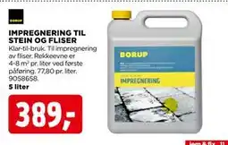jem & fix IMPREGNERING TIL STEIN OG FLISER tilbud