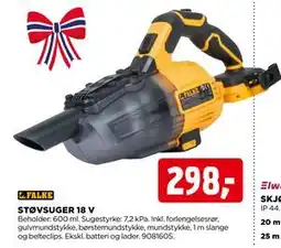 jem & fix STØVSUGER 18 V tilbud