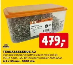 jem & fix TERRASSESKRUE A2 tilbud