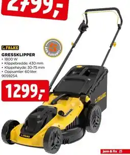 jem & fix GRESSKLIPPER tilbud