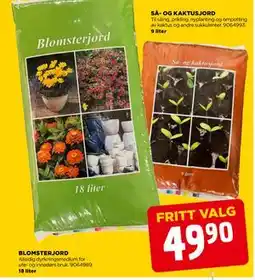 jem & fix BLOMSTERJORD tilbud