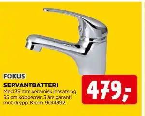 jem & fix SERVANTBATTERI tilbud