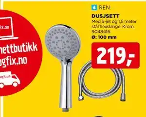 jem & fix DUSJSETT tilbud