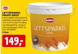jem & fix LETTSPARKEL PROFF GROV tilbud