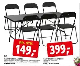 jem & fix SAMMENLEGGBART BORD tilbud