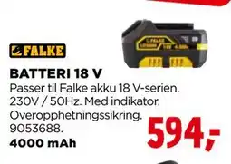 jem & fix BATTERI 18 V tilbud